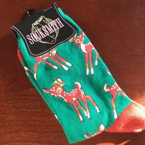 NWT Cute Deer Fawn Socks